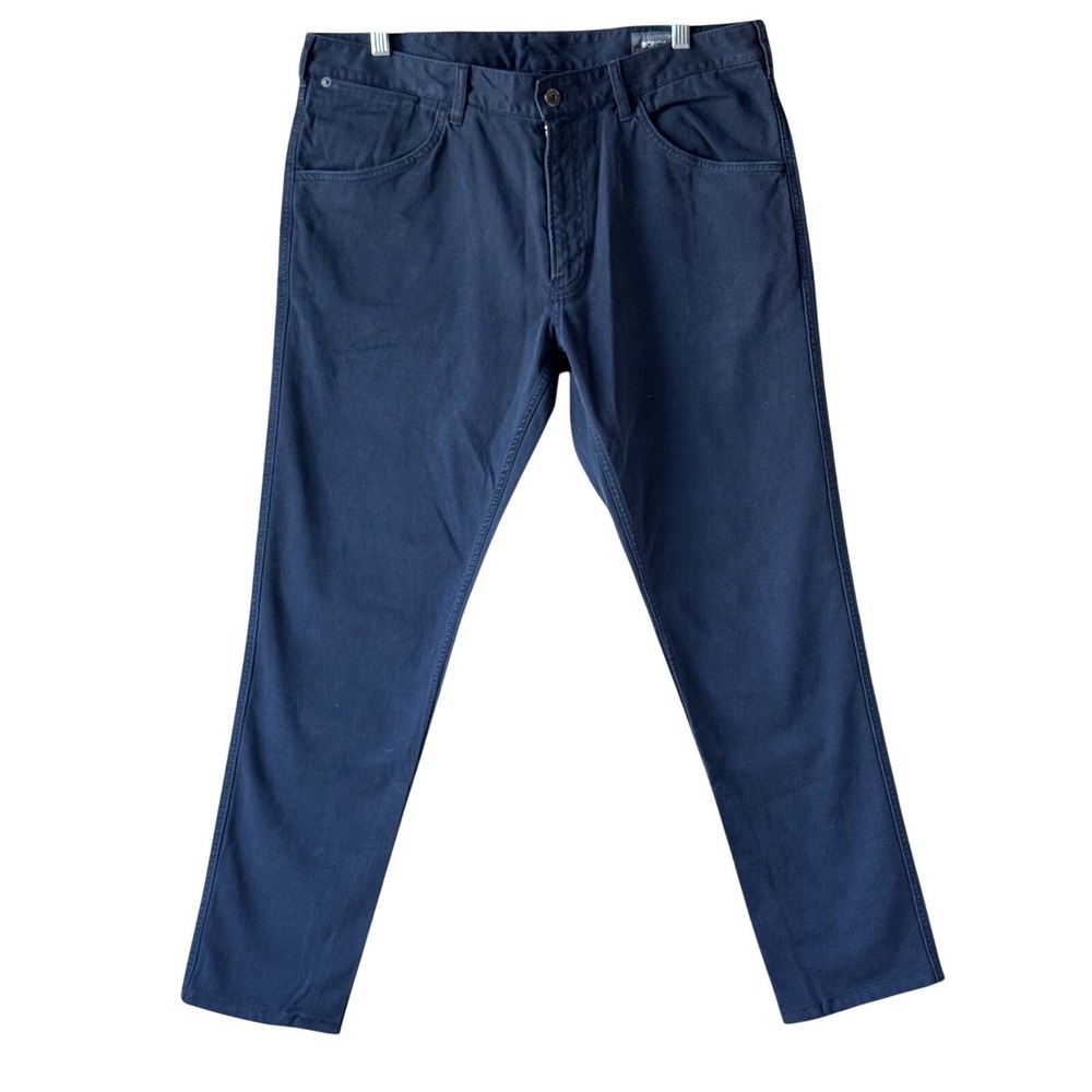 Bonobos Blue‎ Corduroy Pants Slim Fit Men's Size 36x33 Cotton Blend